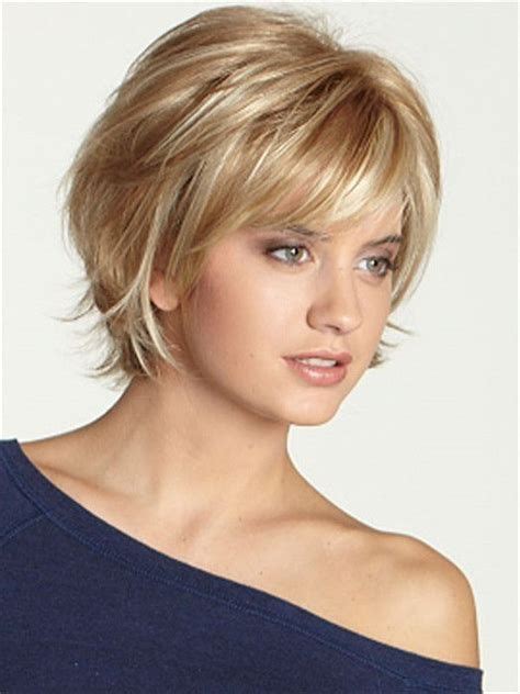 Short bobs and bangs are a winning combo. Image result for short Layered Hairstyles for Women Over ...
