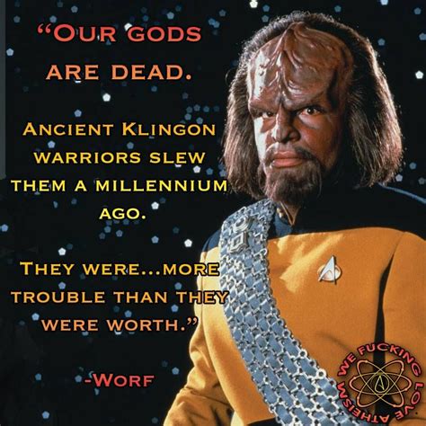 Wflatheism Star Trek Quotes Losing My