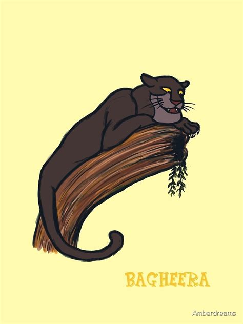 Bagheera The Panther T Shirt By Amberdreams Redbubble