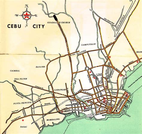 Cebu City Map Cebu Mappery