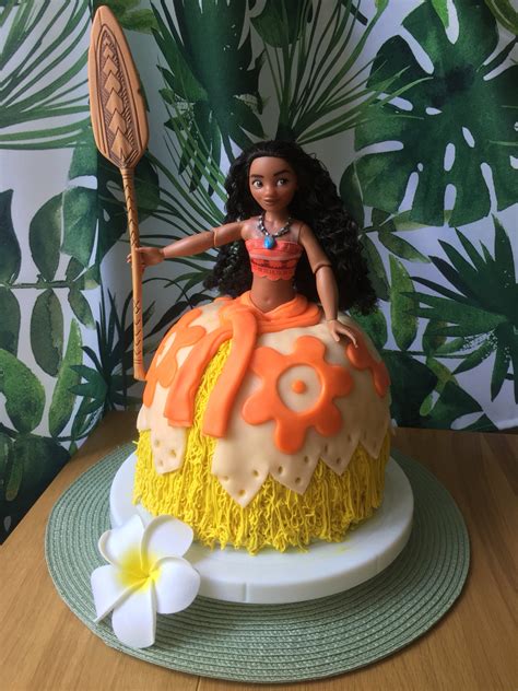 Top More Than 78 Moana Doll Cake Latest In Daotaonec