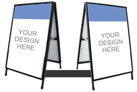 A Frame Sign Template