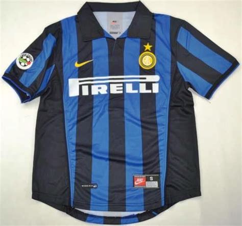 Retro Inter Milan Soccer Jersey 1998 Inter Milan Soccer Jersey Jersey