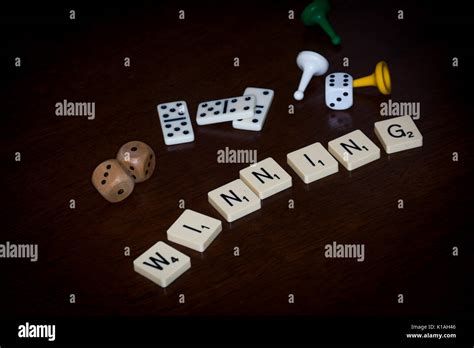 Spelling Spell Out With Scrabble Tiles High Resolution Stock