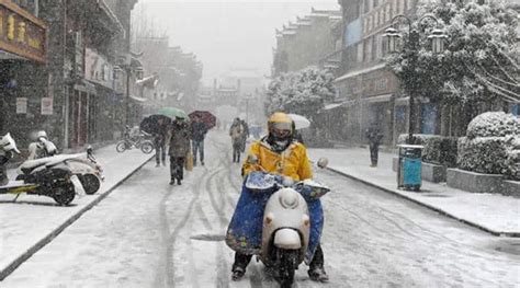 At Least 13 Killed In Heavy Snowstorms In China World News The