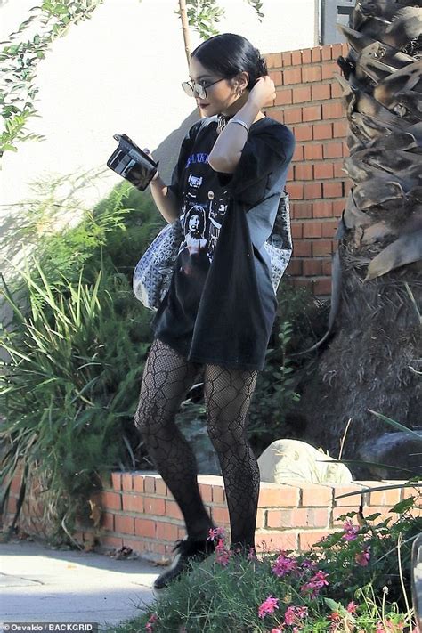 Vanessa Hudgens Looks Ready For Halloween In Spiderweb Tights Fish Net Tights Outfit Comic