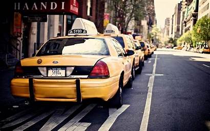 Taxi Wallpapers Fake York Usa Samochody Nowy