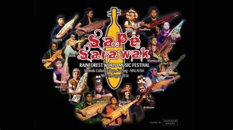 Добавить текст песни на musixmatch. SAPE SARAWAK at the Rainforest World Music Festival 2016 ...