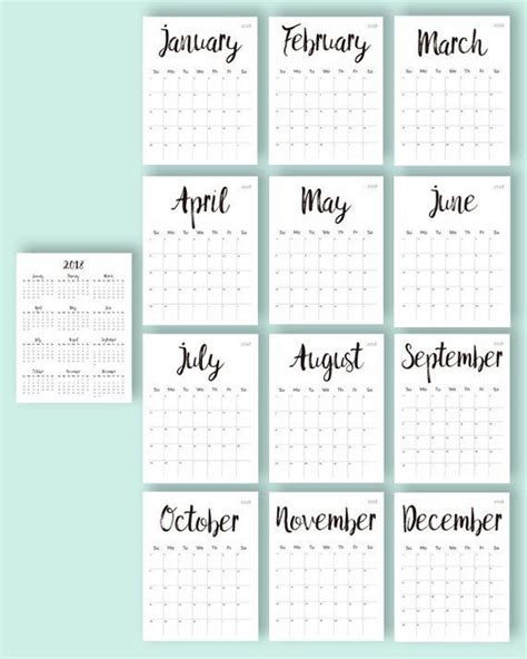 Printable Calendar 2021 2022 Desk Calendar Pdf Download Planner 2021