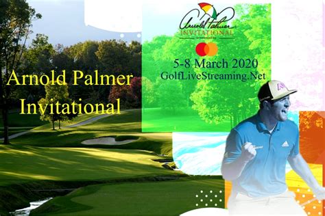 Arnold Palmer Invitational Pga Golf Live Stream 2020