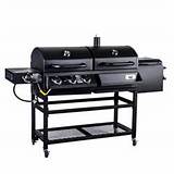 Gas Grill Smoker Combo