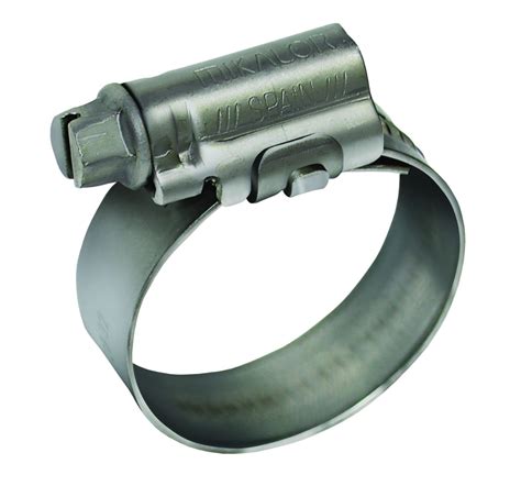 316 Stainless Steel Hose Clips 12mm Wide Flomax