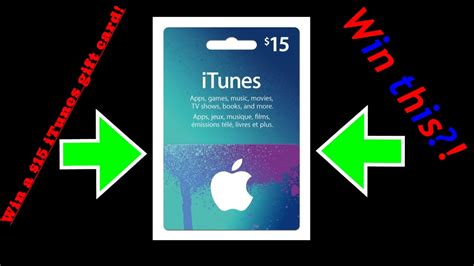 You can redeem the gift card on your apple itunes account or gift it to a friend. $15 iTunes gift card giveaway! Ends March 31! (UPDATE) - YouTube