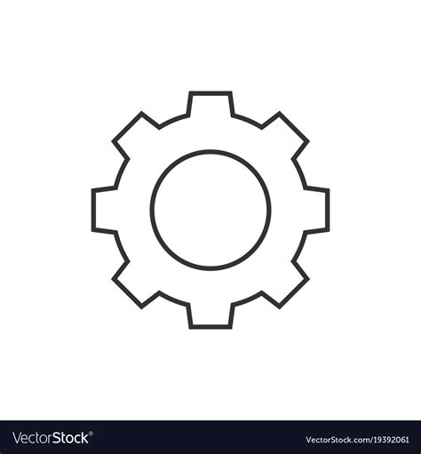 Gears Outline Png