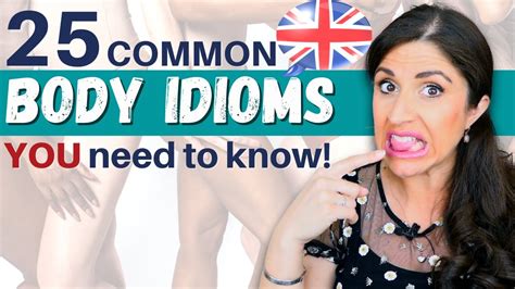 25 Common English Body Idioms Learn English Idioms YouTube