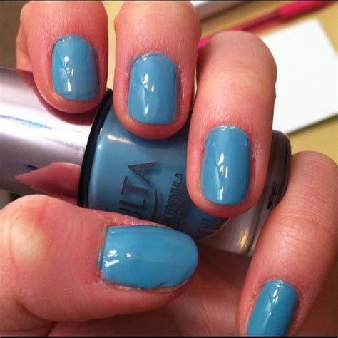 Bright Blue Nail Polish Nails Polish