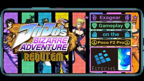 Jojos Bizzare Adventure Requiem Mugen Android Gameplay Poco F2 Pro