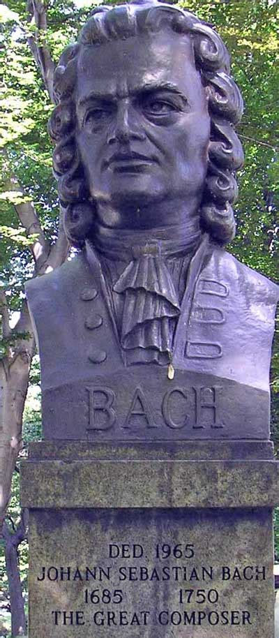 Bach In Arts Bach Statue Cleveland