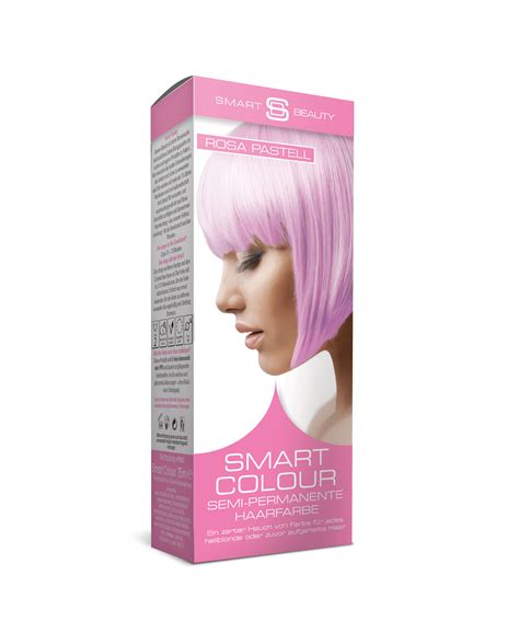Candy Floss Pastel Pink Hair Dye Semi Permanent Diy Kit