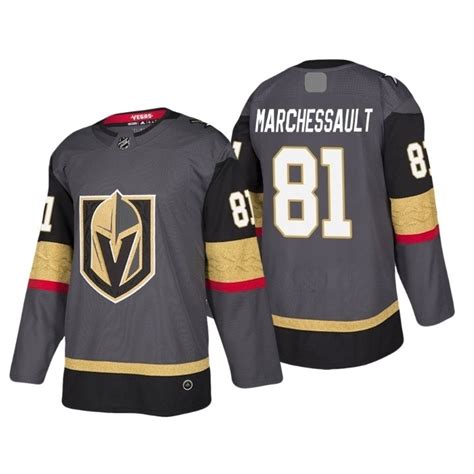 Mens 2018 Vegas Golden Knights 81 Jonathan Marchessault Jersey Sewn