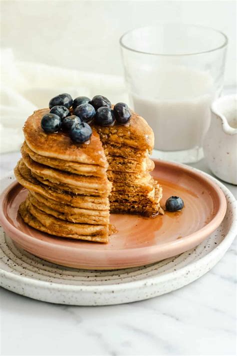 Healthy Protein Pancakes Recipe Erin Lives Whole