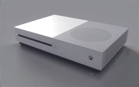 3d Model Xbox One S Console Vr Ar Low Poly Cgtrader