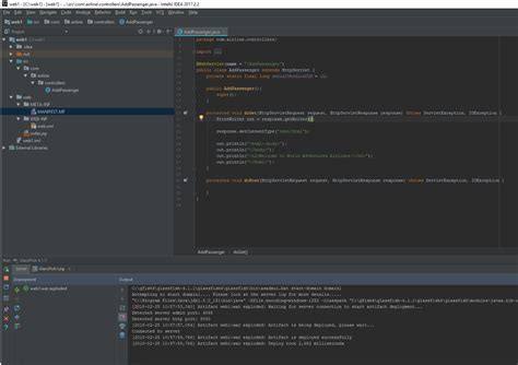 Java Deploying A WebApp Using Glassfish And IntelliJ Stack Overflow