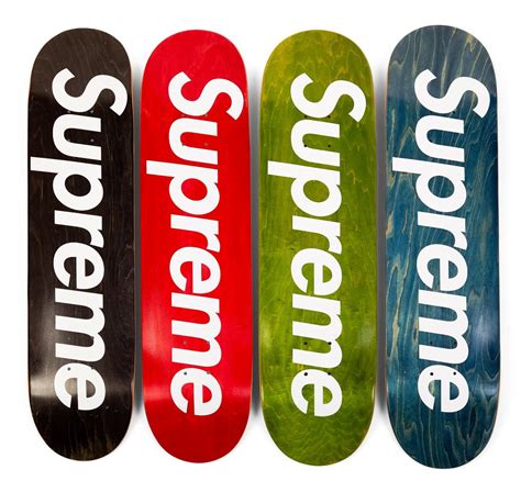 Sothebys To Auction Complete Archive Of Supreme Skate Decks Art And Object