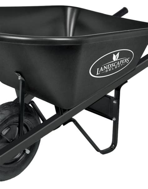 Landscapers Select 6cuft Poly Wheel Barrow Acors Topsoil And Mulch