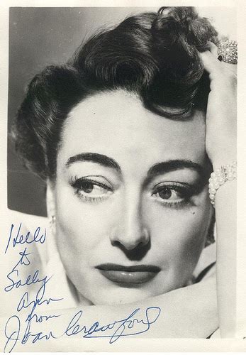 Joan Crawford Signed Photo Trish Hessey Autographs