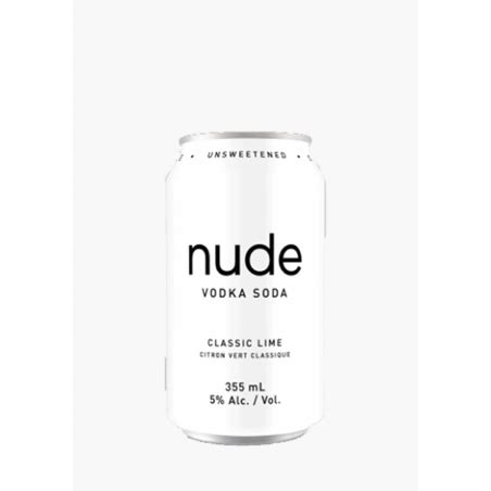 Nude Vodka Soda Lime