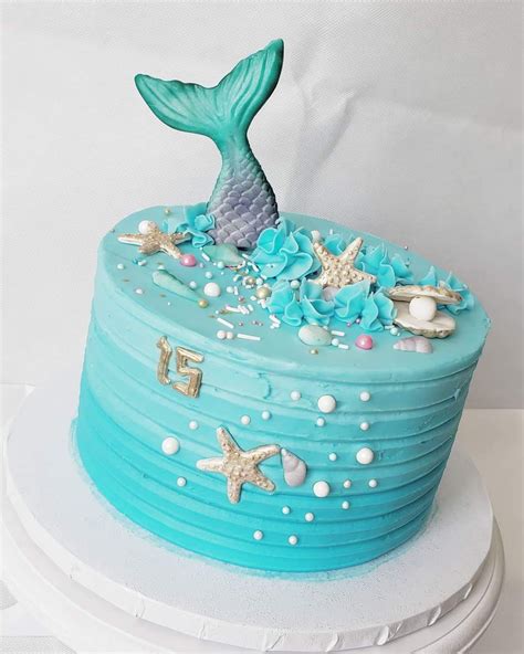 Mermaid Cake Mermaid Cakes Mermaid Birthday Cakes Ocean Birthday Cakes