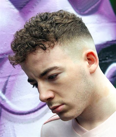 Curly Mens Hairstyles Long On Top Short On Sides Mens