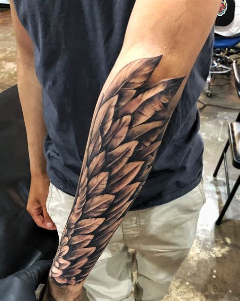 Pin By Heber Rodriguez On Tattoos Forearm Wing Tattoo Wing Tattoo Designs Wings Tattoo