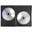 USDM Thin DVD Case Double Disc 7mm Black  CDROM2GO