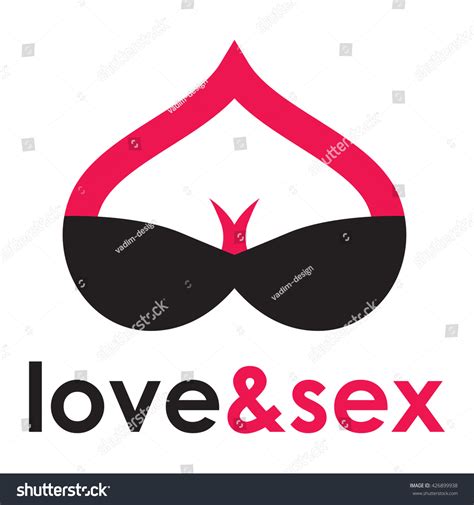 Sex Shop Logo Breast Vetor Stock Livre De Direitos 426899938 Shutterstock