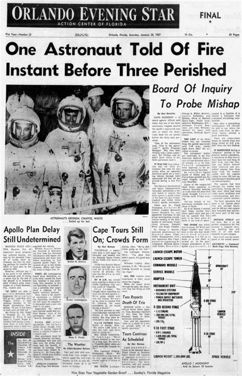How The Apollo 1 Astronauts Tragically Died In A Flash Fire On The