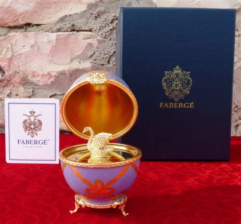 Faberge Egg Imperial Collection The Swan Egg Limoges Catawiki