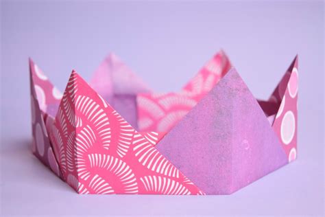 Origami Crowns Easy Paper Craft For Kids What Can We Do With Paper