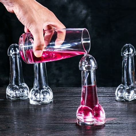 Unique Shaped Bottles For Night Club Bar Cocktail Artificial Penis