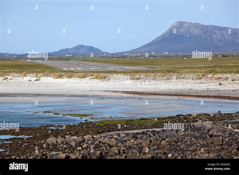 Runway At Benbecula Airport Outer Hebrides Scotland Stock Photo Alamy