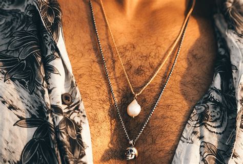 Best Pearl Necklaces For Men The New Essential In FashionBeans