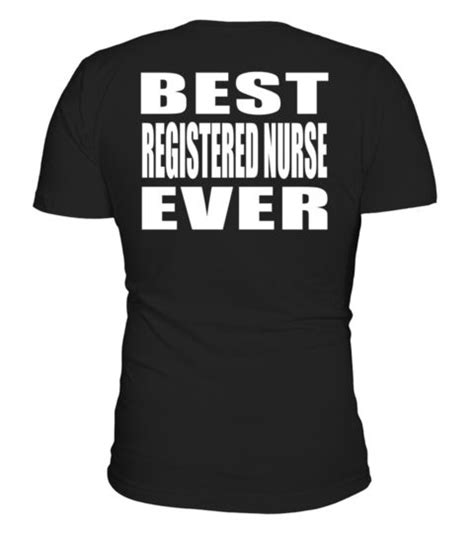 Best Registered Nurse Ever V Neck T Shirt Unisex Education Tshirts