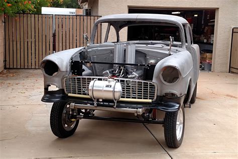 A Look Under The Skin Of Hot Rods By Deans 1955 Chevy Gasser