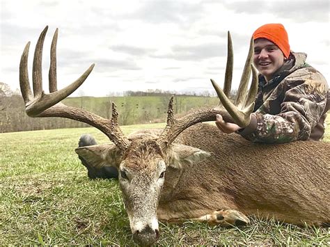 Young Michigan Hunter Claims Prized Ohio Buck The Blade