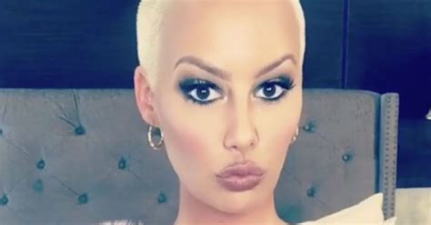Shes Got Some Front Amber Rose Puts On A Very Buxom Display In Barely