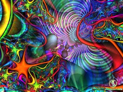 Strange Colors Psychedelic Lsdtrippy Magic Acid Fantasy Fractals
