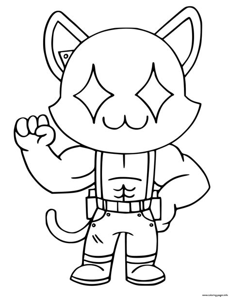 Shadow Meowscles Fortnite Coloring Page Printable Porn Sex Picture