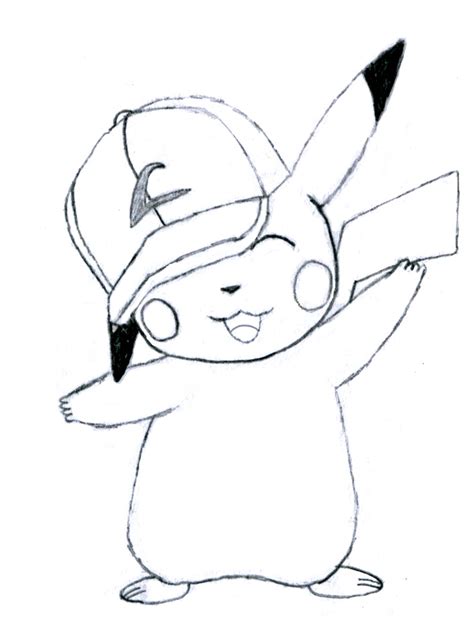 Cute Pikachu Drawing At Getdrawings Free Download