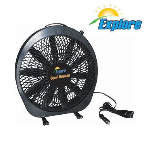 Cool Breeze 12v Dc Powered Fan Caravan Camper Rv Motorhome Accessories